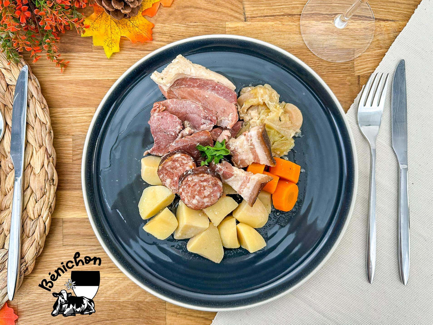 La Bénichon | Jambon de la borne et saucisson Fribourgeois