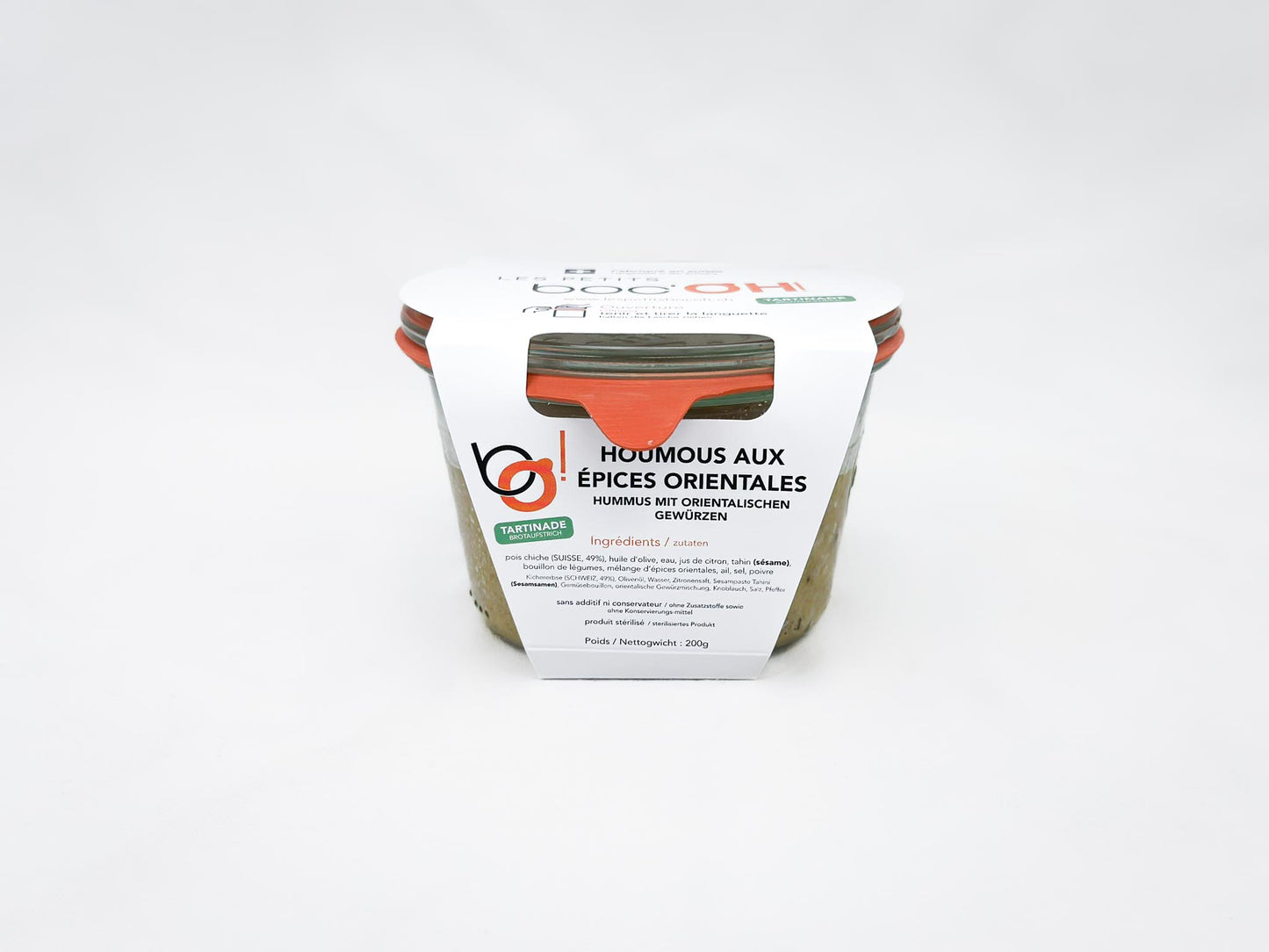 Houmous aux épices orientales