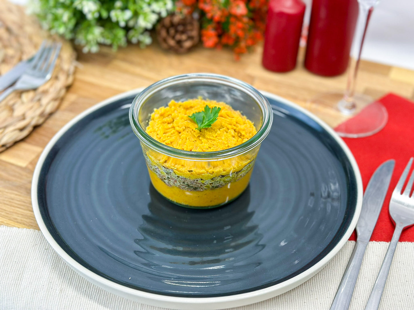 Spécial fêtes ! | Parmentier de confit de canard aux patates douces
