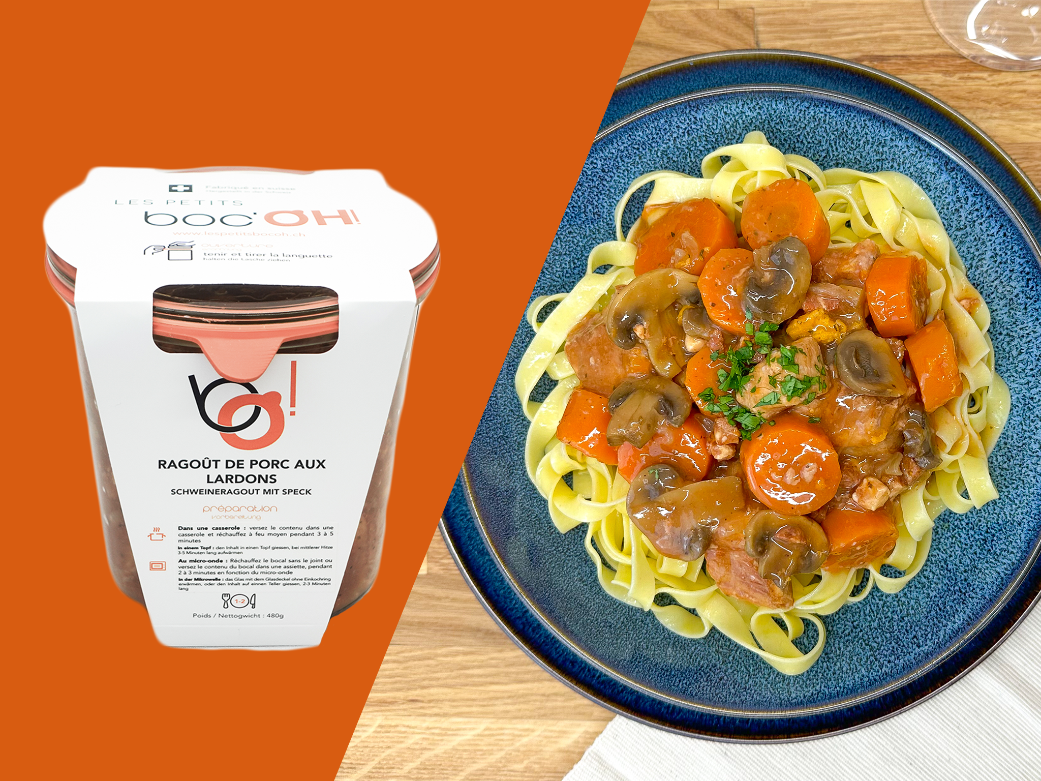 Ragoût de porc aux lardons – Viande Suisse